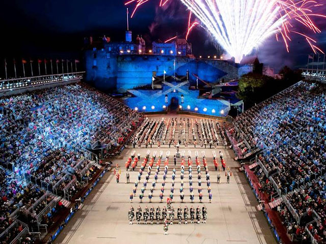 An electrifying performance at the Royal Edinburgh Military Tattoo