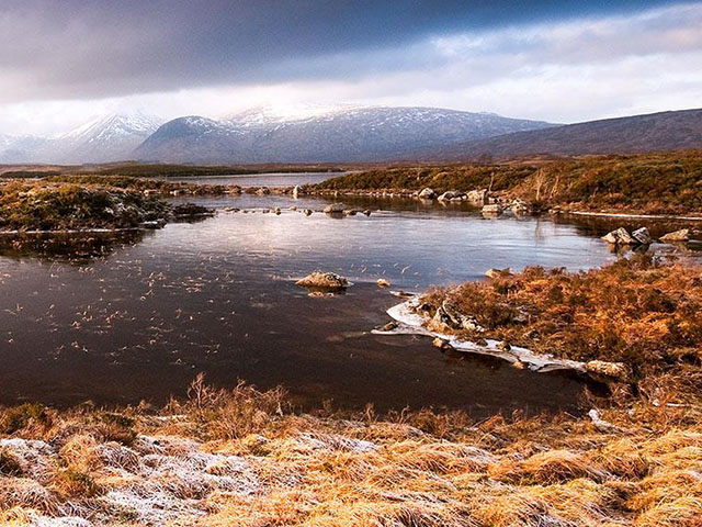 Rannoch Moor's vast wilderness