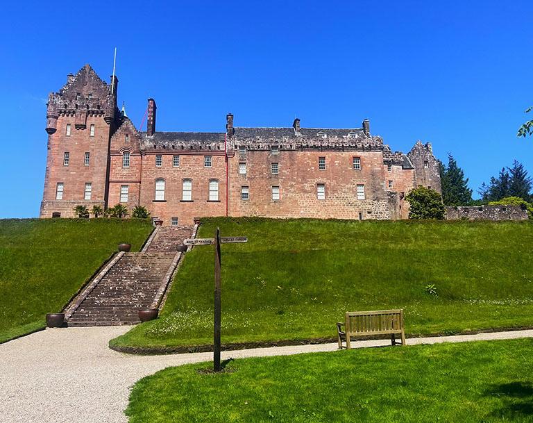 Brodick Castle on the Isle of Arran