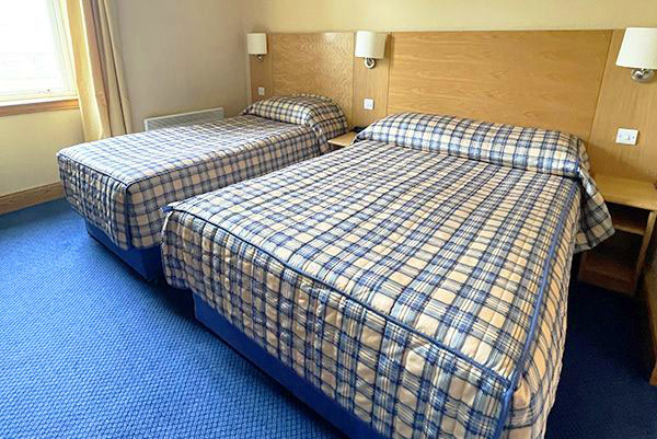 Highland Hotel bedroom