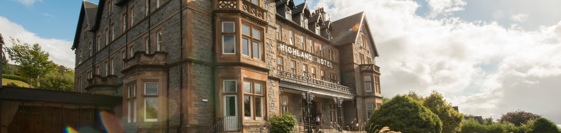 The Highland Hotel, enjoyed by customers of Lochs & Glens Coach Tours