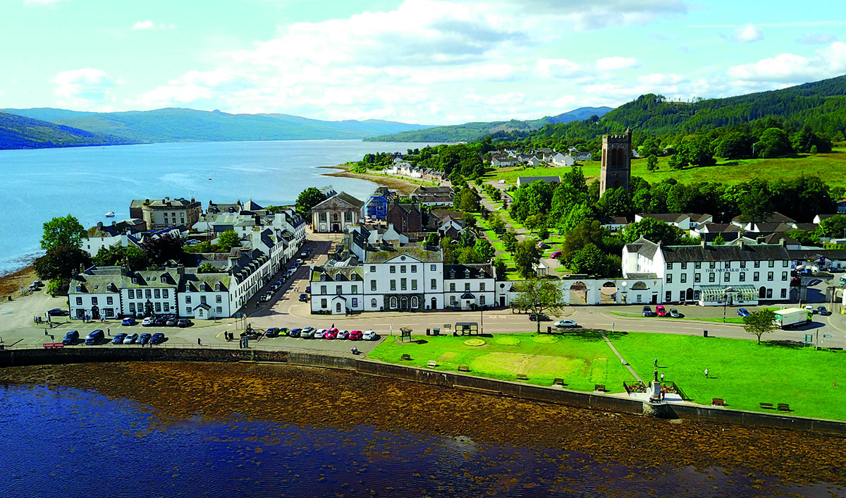 Inveraray town centre, Argyll