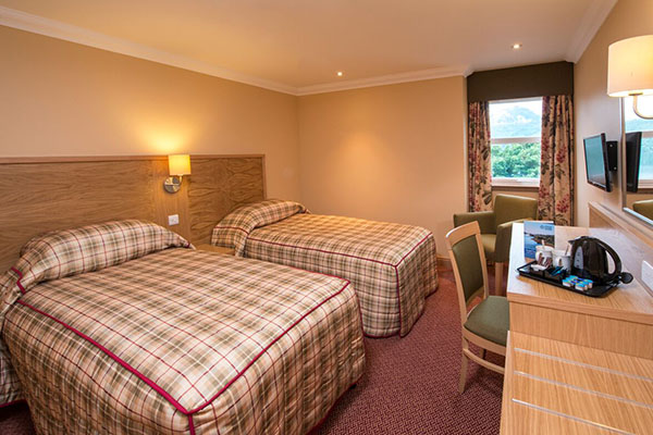 Inversnaid Hotel family room