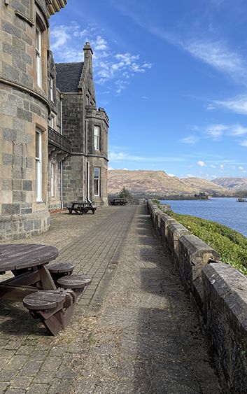 Loch Awe Hotel facing Loch Awe