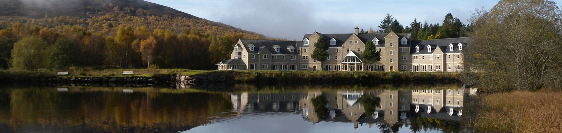 Views over Loch Tummel when you stay at the Loch Tummel Hotel on a Lochs & Glens coach holiday.