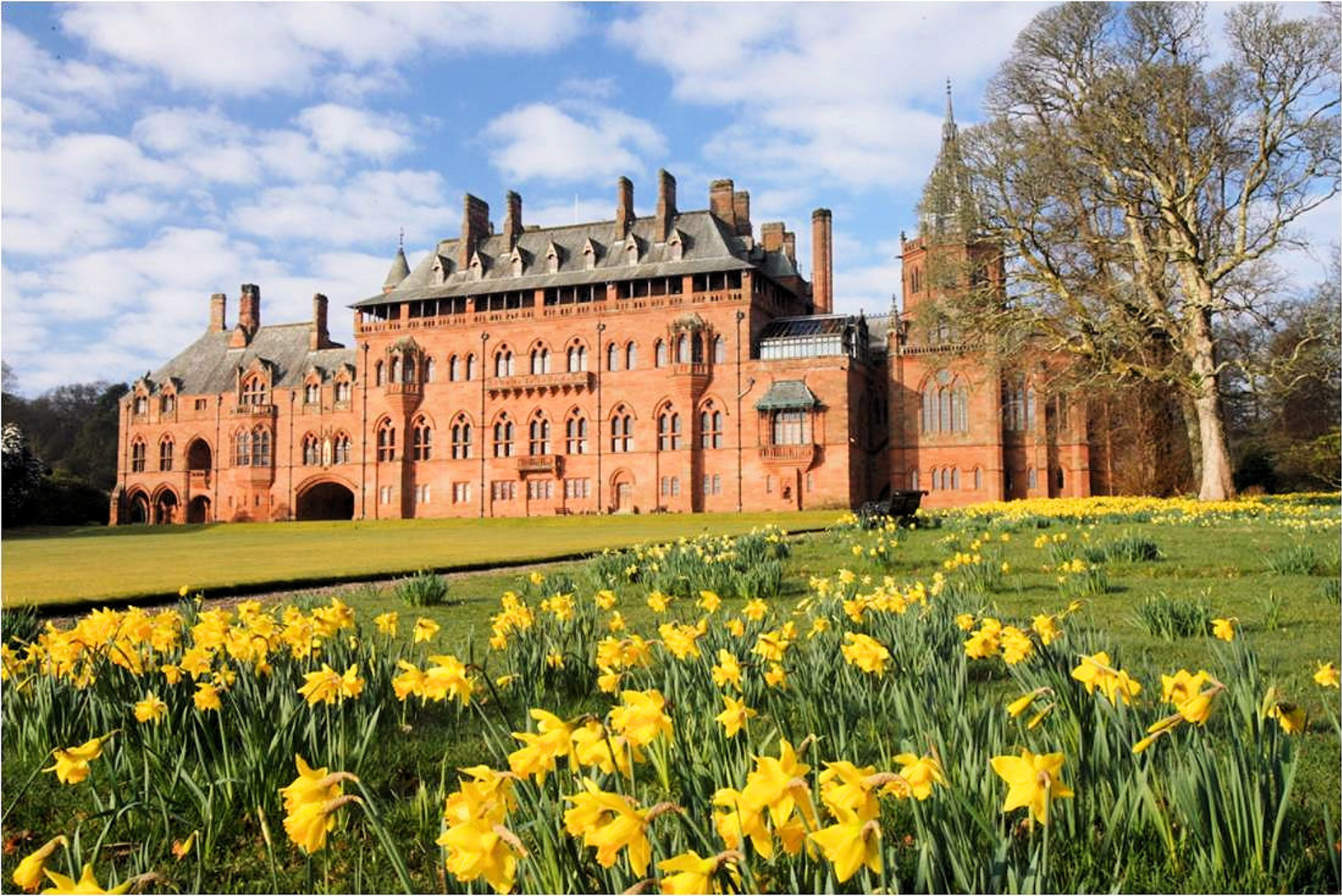 Situated on the Isle of Bute, the Mount Stuart House is the magnificent architectural fantasy of Robert Rowland Anderson