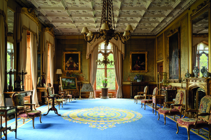 Interior room at Scone Palace